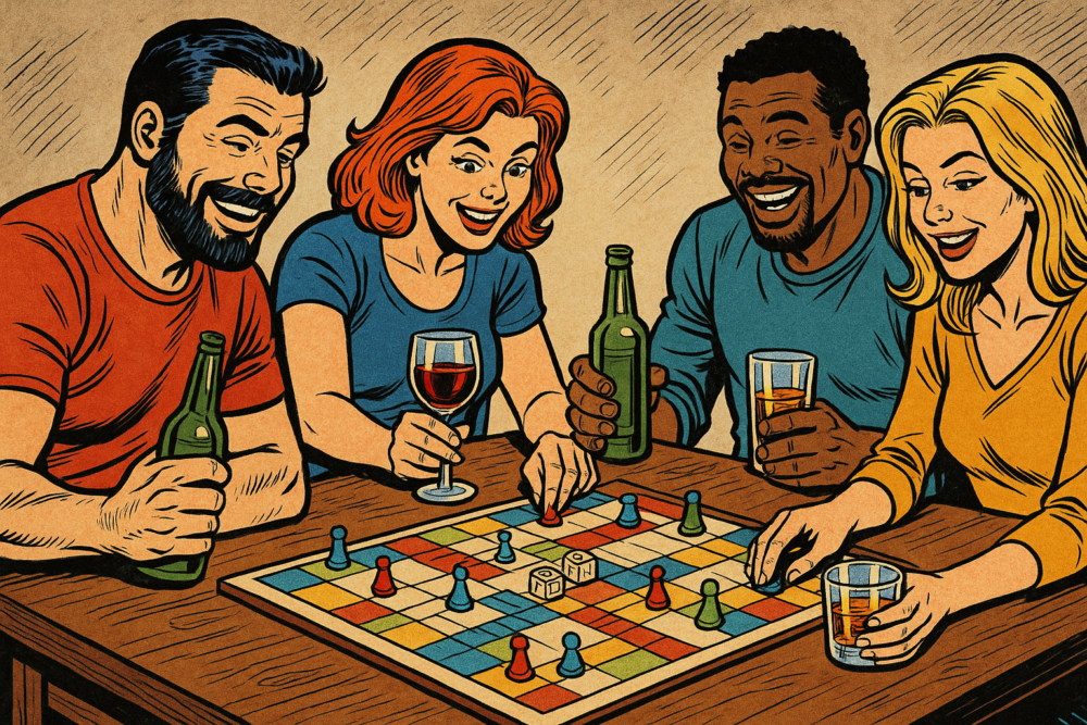 Mejores juegos de mesa para beber