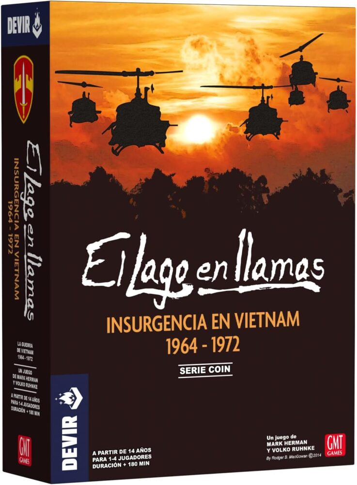 El lago en llamas